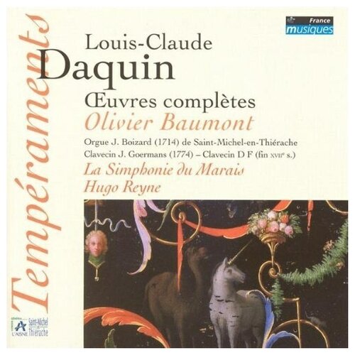 Daquin: Oeuvres completes (complete works) Baumont - La Simphonie du Marais - Reyne