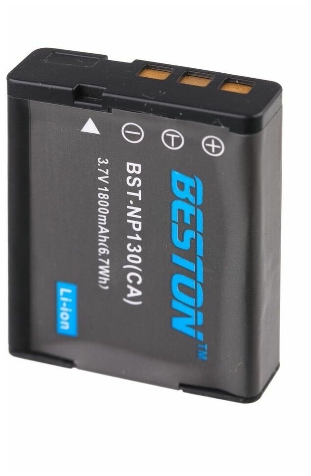 Аккумулятор BESTON для фотоаппаратов CASIO BST-NP130H, 3.7 В, 1800 мАч