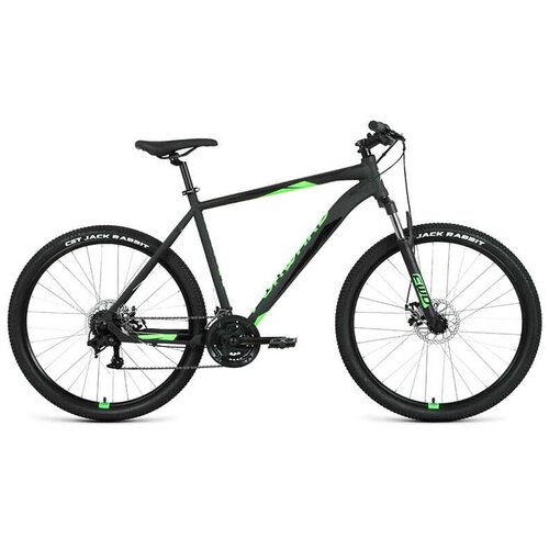 фото Велосипед forward apache rbk22fw27313 21скор./17"/27.5" black-green