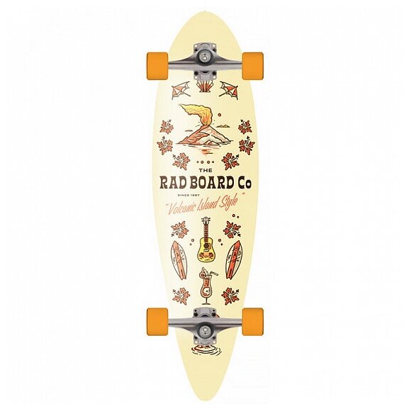 Комплект лонгборд Rad Volcano Pintail Mini 9