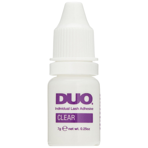 Duo Клей для пучков Individual Lash Adhesive Clear, clear клей для накладных ресниц brush on adhesive 5г clear