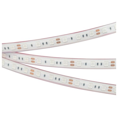 Светодиодная лента RTW 2-5000PGS 12V Blue 2x (5060, 300 LED, LUX) (Arlight, 14.4 Вт/м, IP67)