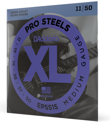 EPS515 ProSteels Комплект струн для электрогитары, Medium, 11-50, D'Addario