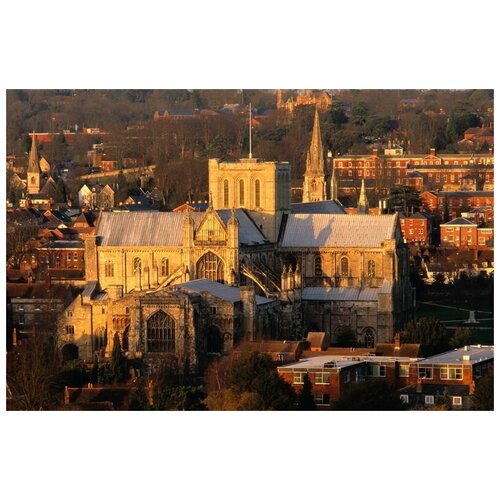 фото Постер на холсте замок №22 91см. x 60см. твой постер