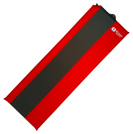 Ковер самонадувающийся Basic 4,183x51x3,8 см, красно-серый