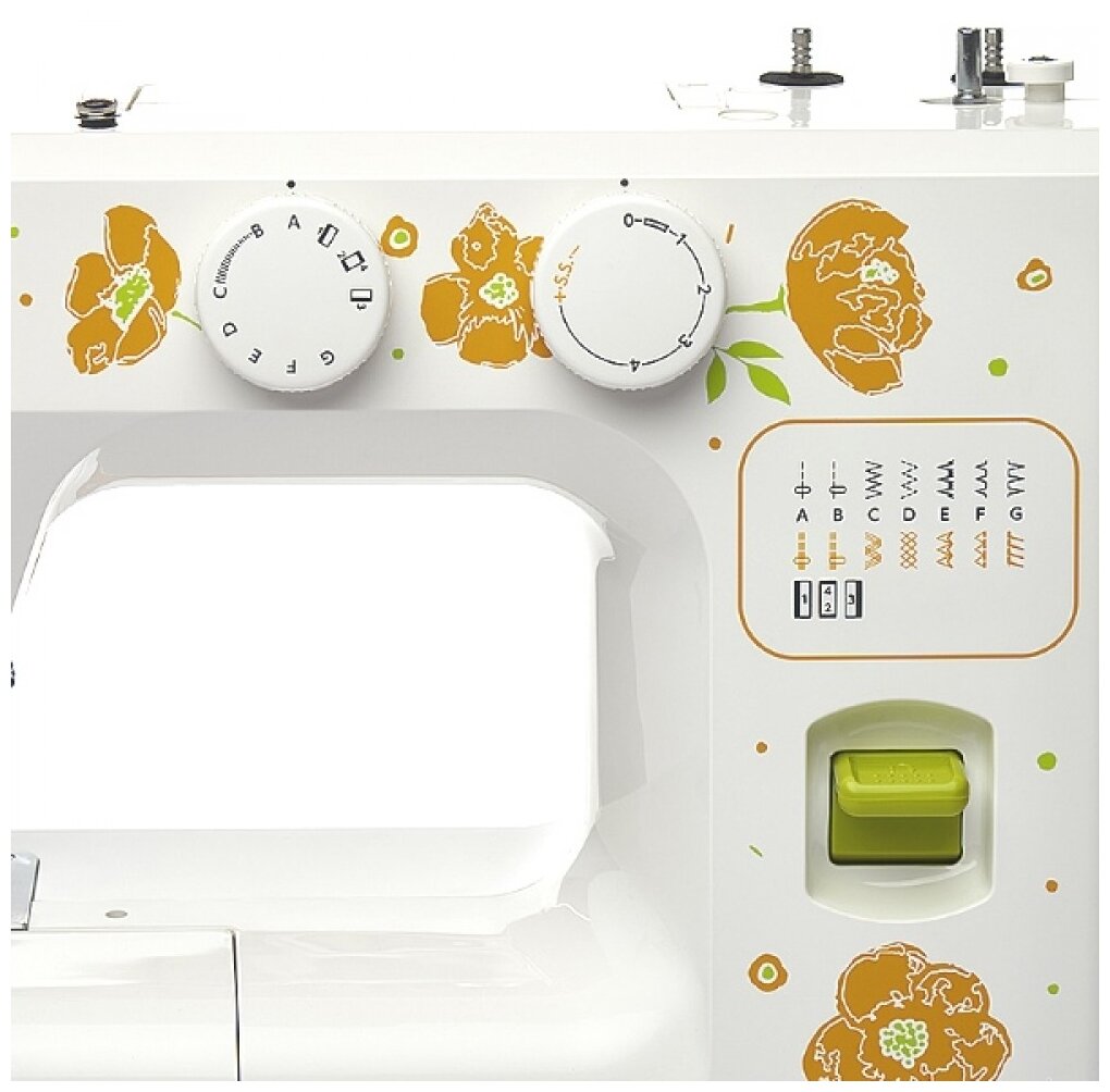 Швейная машина Janome Excellent Stitch 15A белый - фотография № 3