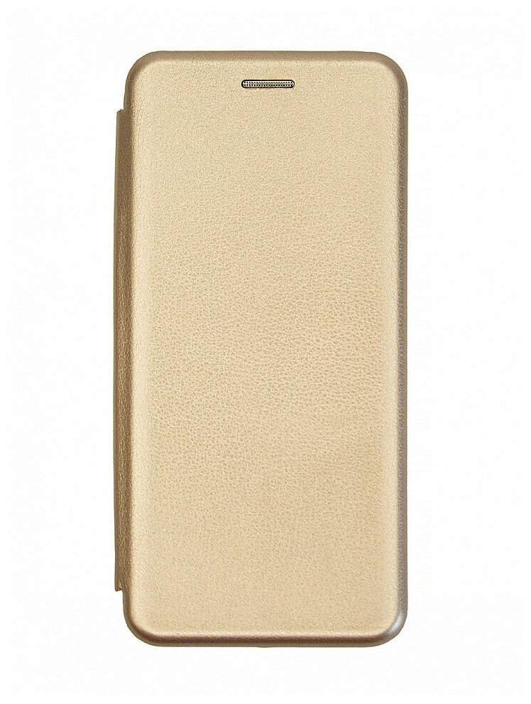 Чехол книжка с магнитом для Samsung A51 (золотой)
