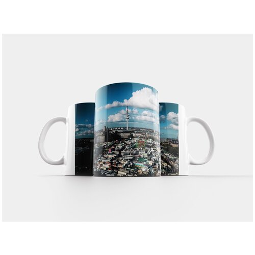 фото Кружка "город, городской ландшафт, панорама" 320 мл lotsprints
