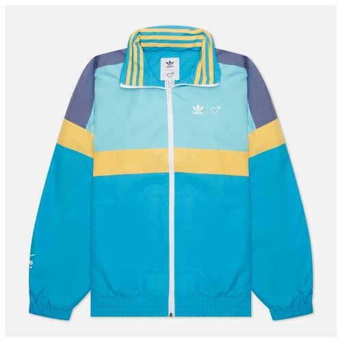 Мужская куртка ветровка adidas Originals x Human Made Windbreaker голубой, Размер S