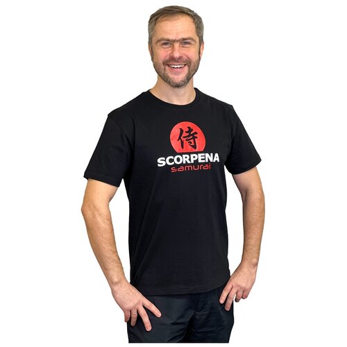 Футболка SCORPENA, размер XXL, черный
