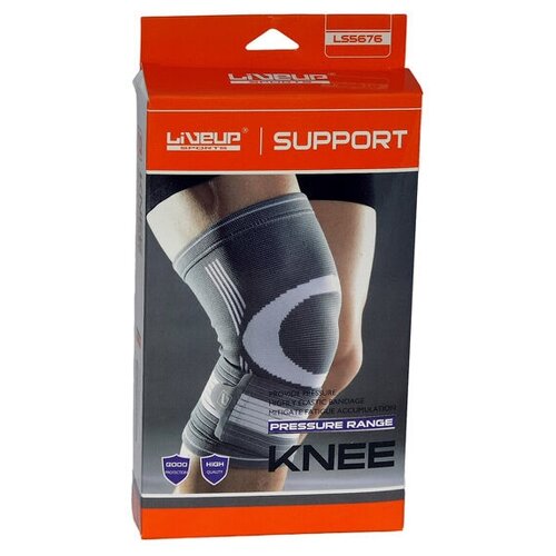 Суппорт колена LiveUp KNEE SUPPORT Унисекс LS5676-SM S/M защита колена liveup knee support размер s m