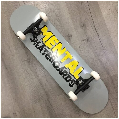 Скейтборд Mental Skateboards Grey 8.0