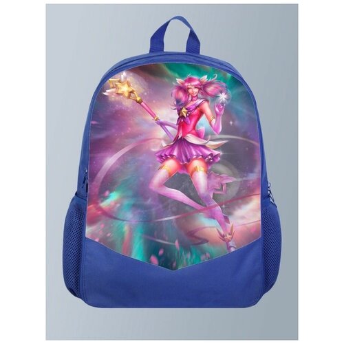 фото Голубой рюкзак с принтом игра лига легенд league of legends, moba - 219 brutbag