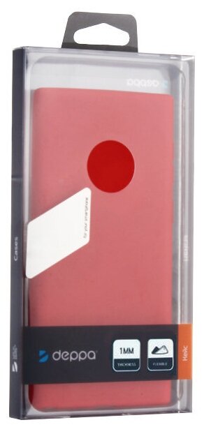 Чехол Deppa Gel Color Case для Samsung Galaxy A20S (2019) красный