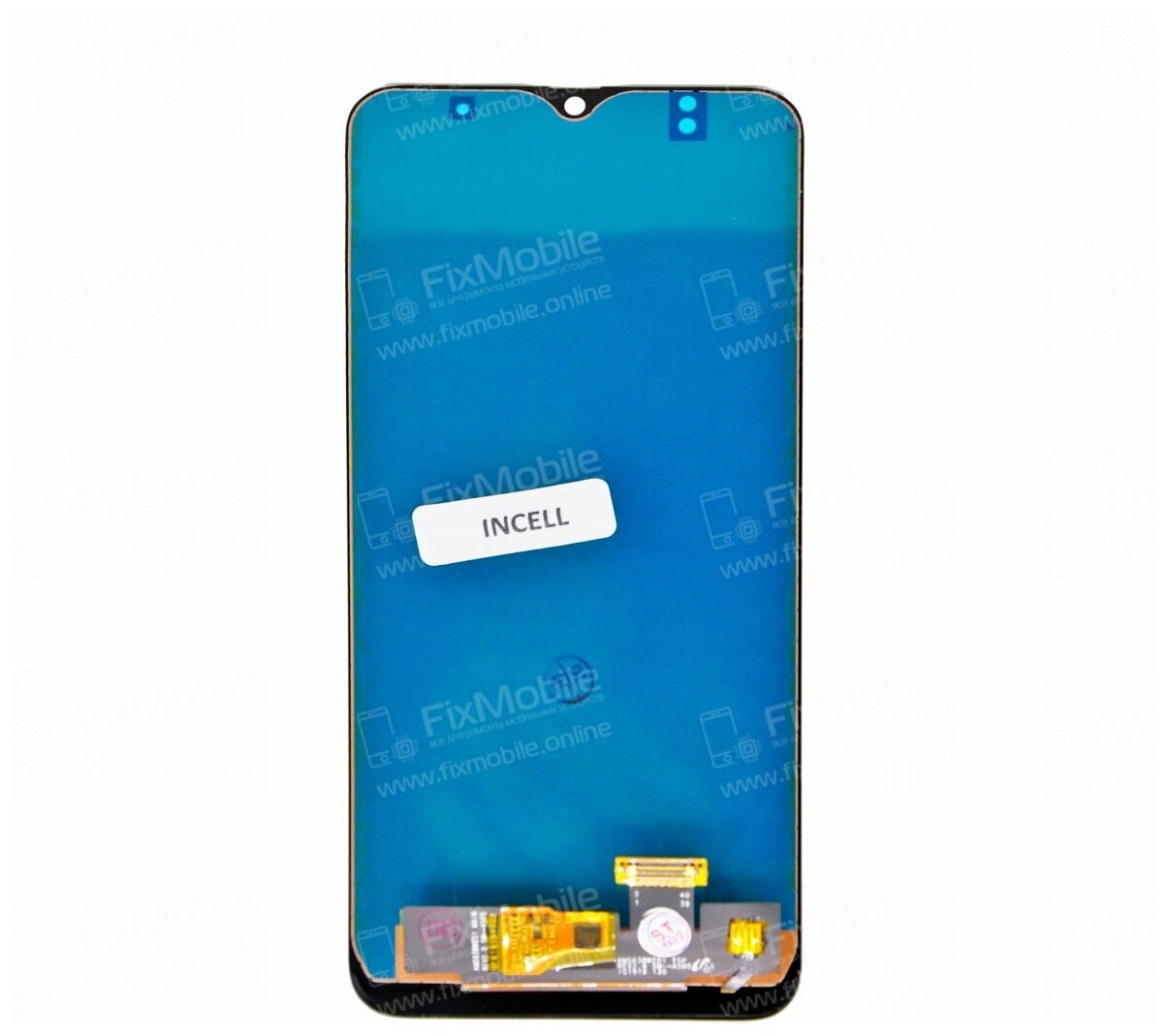 Дисплейный модуль с тачскрином для Samsung Galaxy A50 (A505F) (черный) (AA) OLED