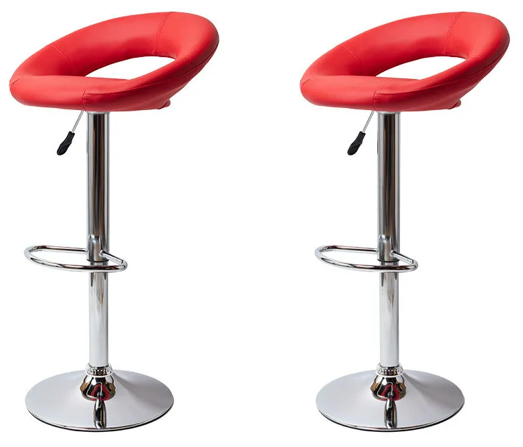 Комплект из двух барных стульев BN 1009-1 красный