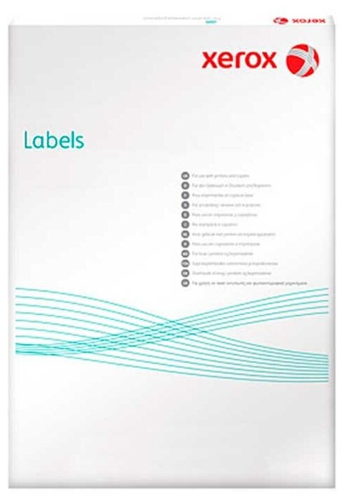 Наклейки Polyester XEROX DuraPaper Labels A4 50 листов белые (003R97344)