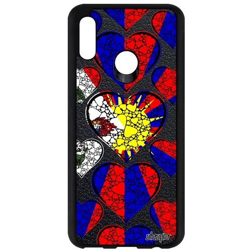 фото Защитный чехол для // honor 10 lite // "флаг тибета с сердцем" государственный любовь, utaupia, цветной