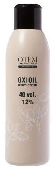 Крем-оксидант универсальный Qtem Color Service Oxioil 12%, 1 л