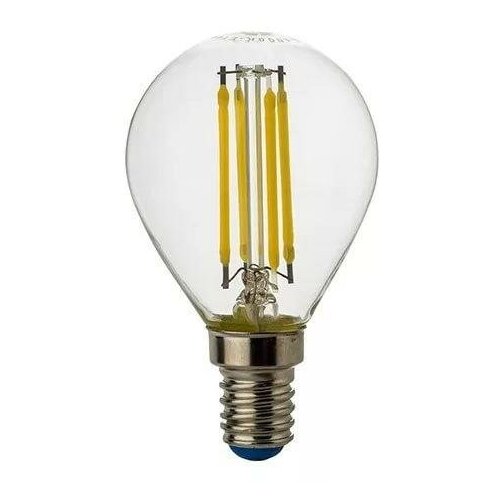 фото Лампа светодиодная led 6вт e27 clp75 тепло-бел, filament прозр. шар osram