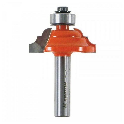 Фреза кромочная калевочная с подшипником Кратон PROFESSIONAL 42,8х19,0 мм R6,3 мм, хв.8 мм, арт. 1 09 05 031