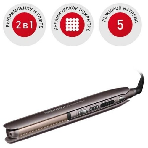 Мультистайлер REDMOND RCI-2330щипцы-выпрямление розовый 277800₽