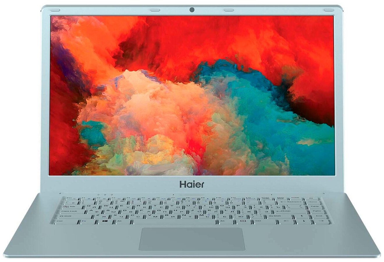 Ноутбук Haier U1520SM 156 FHD IPSCel N40204GB128GB SSDUMA5000 mAhW10Silver
