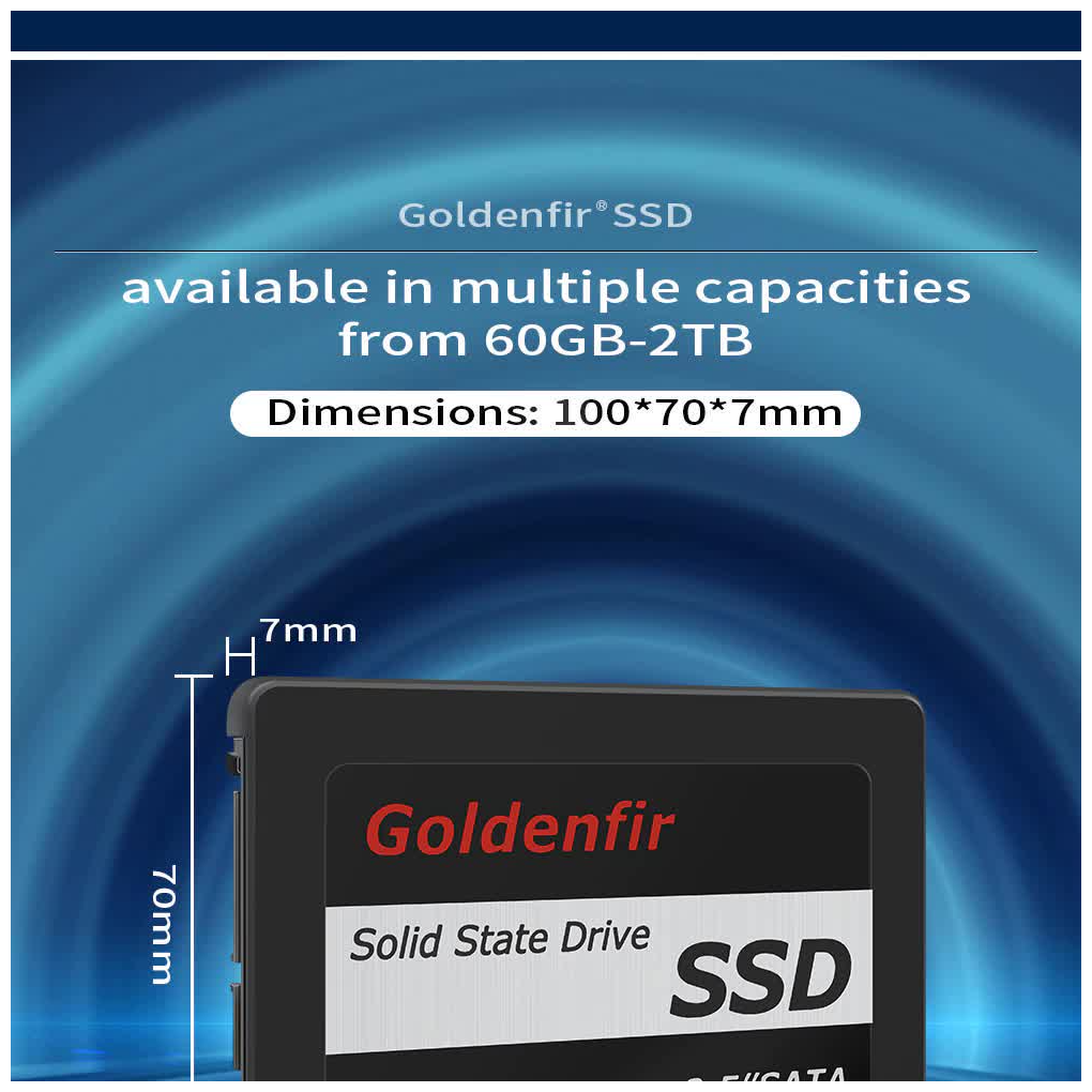 Твердотельный накопитель Goldenfir 240 ГБ SATA T650-240GB