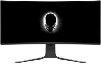 34.1" Монитор AlienwareAW3420DW, 3440x1440, 120 Гц, IPS, черный/белый