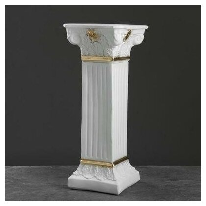 Колонна"Античная", бело-золотой 65х27см Хорошие сувениры 2756133 .