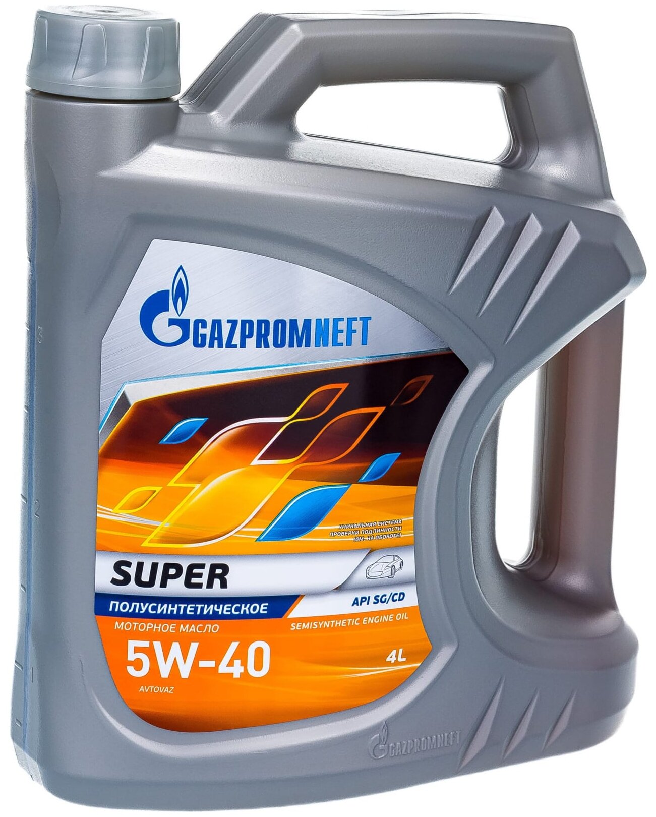 Полусинтетическое моторное масло Газпромнефть Super 5W-40