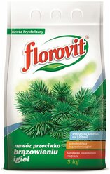 Удобрение "Florovit" против побурения хвои 3кг