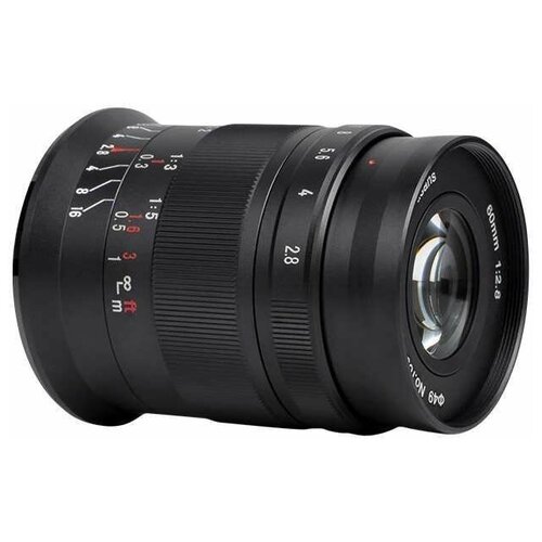 Объектив 7artisans 60mm F28 II micro 43 черный 1245000₽