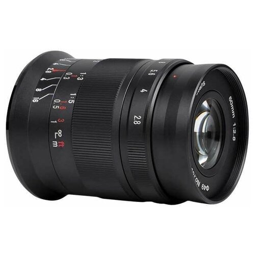 Объектив 7artisans 60mm F2.8 II micro 4/3, черный