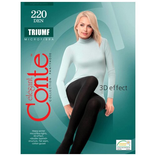 Колготки Conte elegant Triumf, 220 den, коричневый