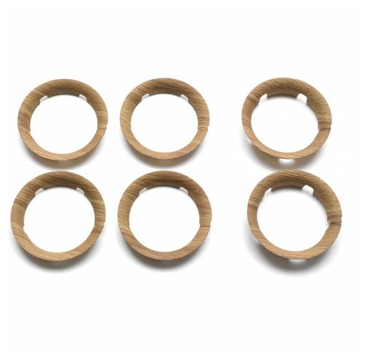 Накладки на колесные диски Bee 5 wheel caps Wood