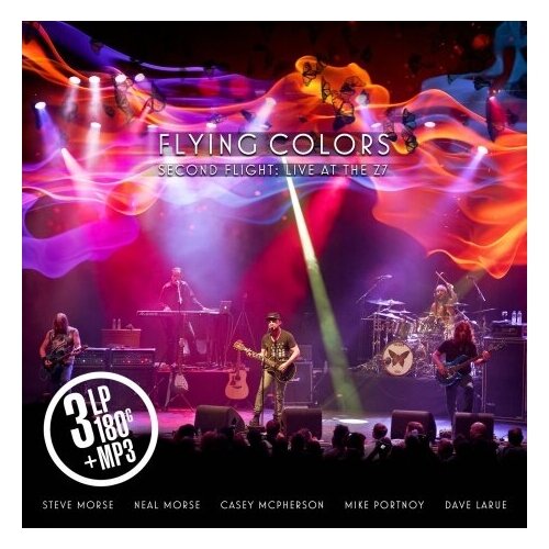 Виниловые пластинки, Music Theories Recordings, FLYING COLORS - Second Flight: Live At The Z7 (3LP)