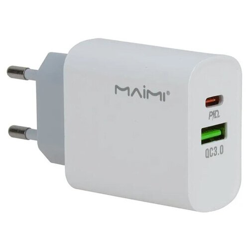 Сетевое зарядное устройство Maimi C62 PD3.0/QC3.0 3A 20Вт