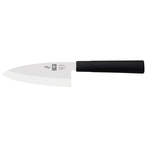 Нож японский Деба 150-290 мм. черный, для левши TOKYO Icel