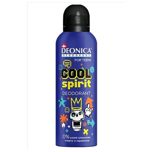 Дезодорант Deonica for TEENs Cool Spirit, спрей , 125 мл