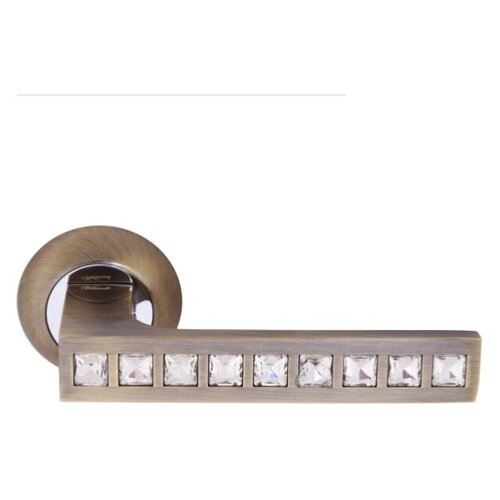 Ручка дверная межкомнатная Vilardi Виктория AB (бронза)