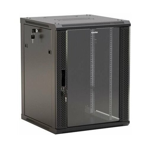 Шкаф настенный 19-дюймовый Hyperline TWB-0966-GP-RAL9004
