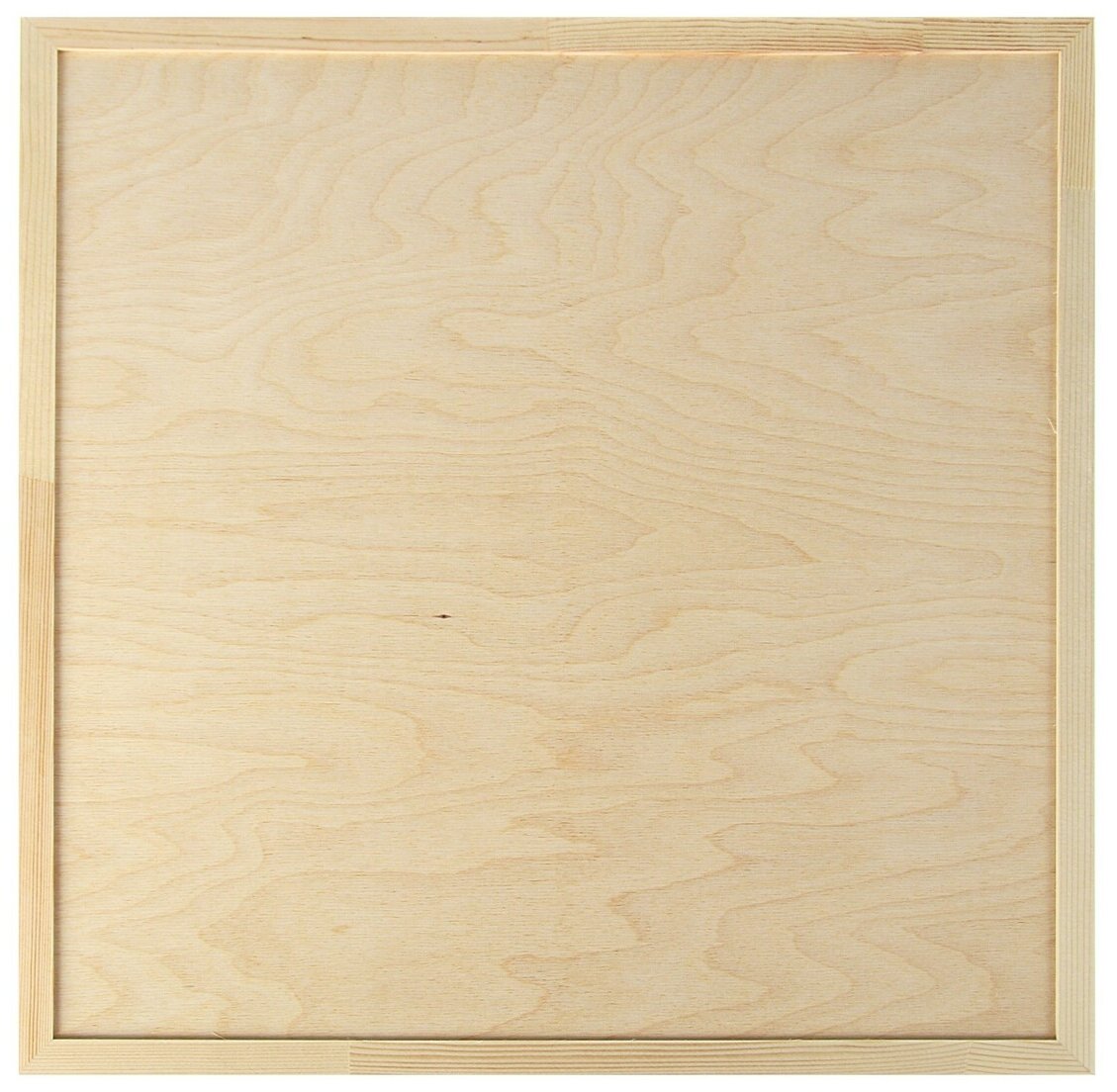 Планшет деревянный, с врезанной фанерой, 50 х 50 х 3,5 см, глубина 0.5 см, сосна Calligrata 3726887
