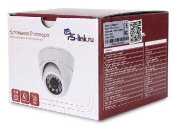 Купольная камера видеонаблюдения IP 2Мп 1080P PS-link IP302P со встроенным POE питанием - фотография № 11