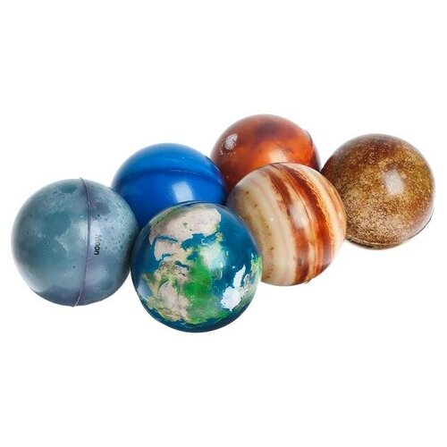 Купить Мяч мягкий «Планета», 6, 3 см, виды микс, Мастер К