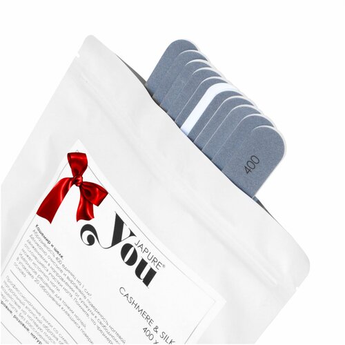 Набор пилок Кашемир и шелк абразив 400, в упаковке 20 штук