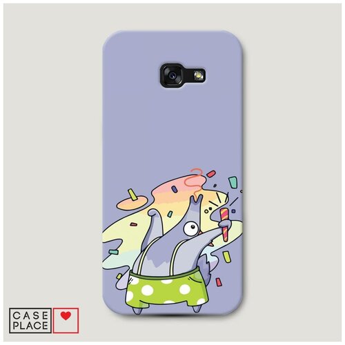 фото Чехол пластиковый samsung galaxy a3 2017 муравьед хлопушка case place