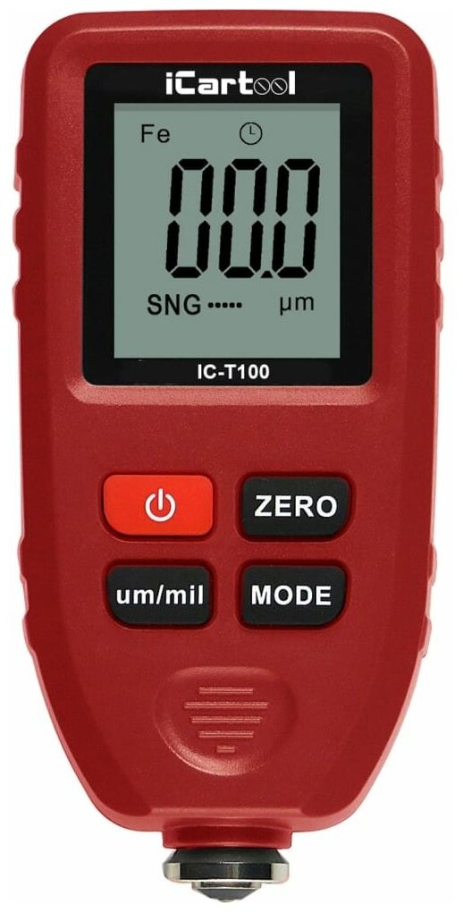 Толщиномер лакокрасочных покрытий iCarTool IC-T100