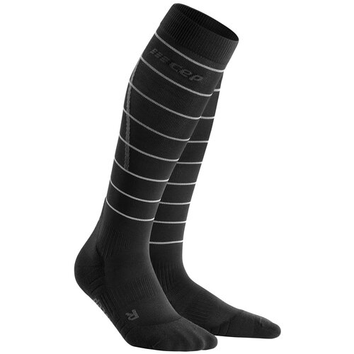 фото Компрессионные гольфы cep reflective для бега cep gaiters женщины c123rw-5 ii