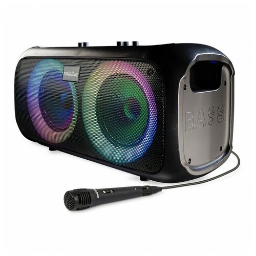 Портативная колонка 20 Smartbuy PROPHET 32Вт BT MIC MP3 FM черная 519000₽